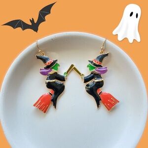 Colorful Witch Earrings